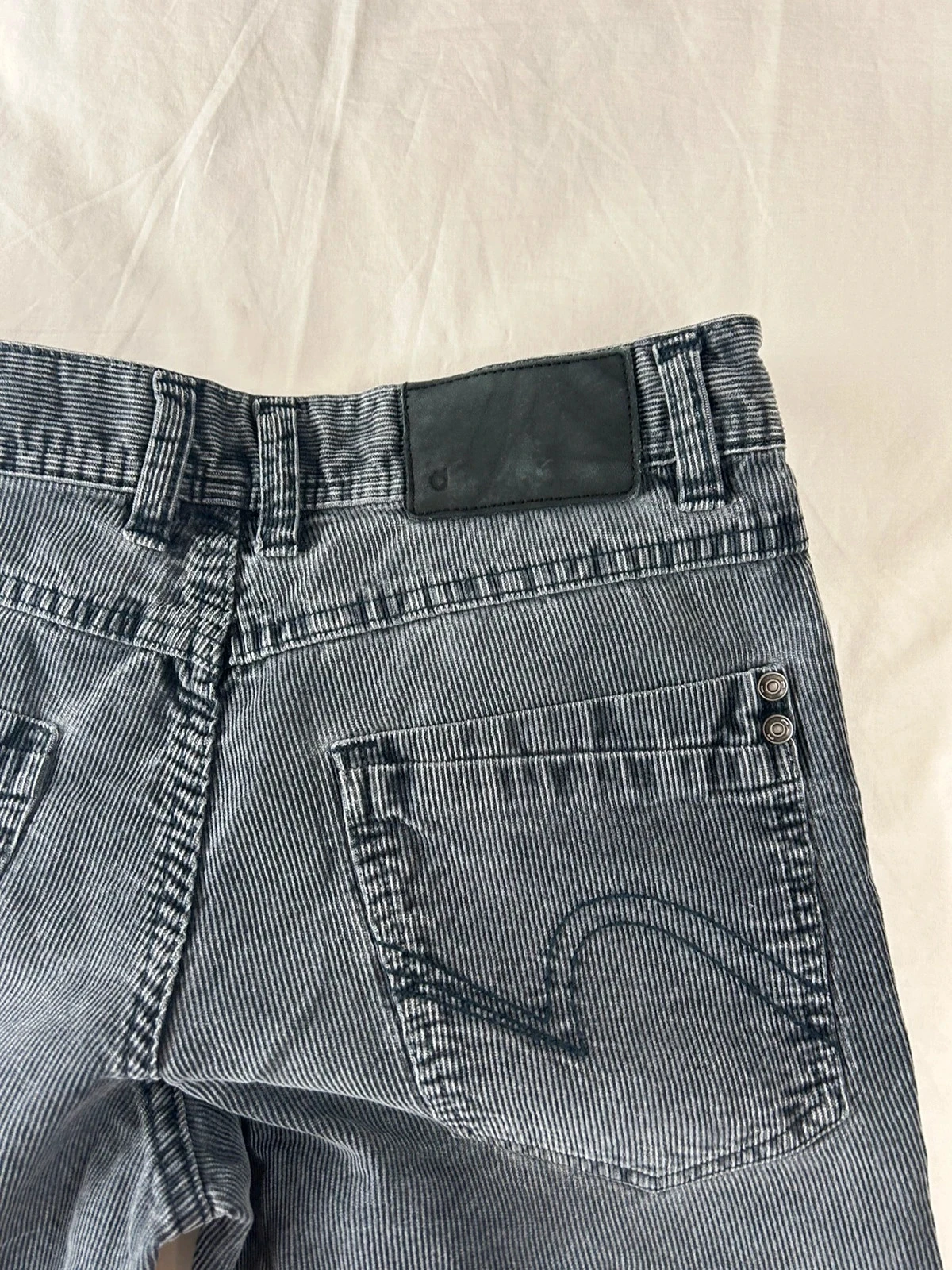Vintage black slim fit Jules jeans w27 l31 ribbed – photo 14
